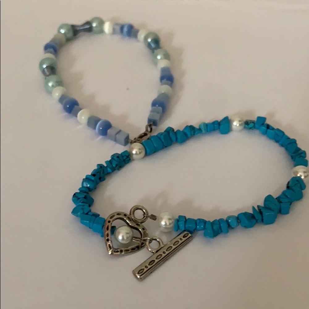 New Blue Bracelets